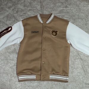 SHEIN Varsity Bear Jacket